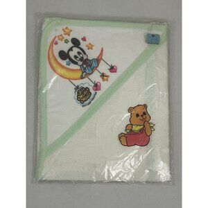 Tommee Tippee Playskool Hooded Towel Baby Mickey Mouse Knit Terry NWT